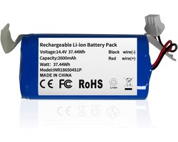 M26-4S1P-1 Robot Stofzuiger Batterijvervanging voor Eufy RoboVac 11 11C 11S 11S Plus 11S MAX 12 15C 15C MAX 15T 25C 30C Hybrid G30 Edge R500 R450 & Ecovacs Deebot N79 N79S Series(14.4V 36Wh)