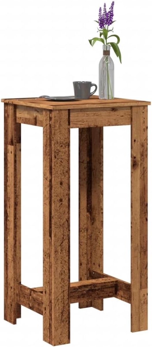 Oud Houtlook Keuken Eettafel Eettafel voor Keuken 51x50x103,5 cm Houtmateriaal