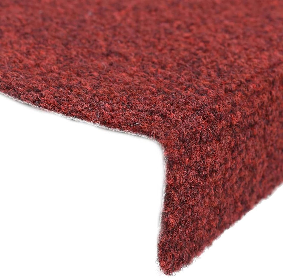 Trapmatten, trapmatten, trapmatten, trapmatten, trapbeschermers, trapmatten, trapmatten, trapmatten, trapbescherming, mat, rood, 56 x 17 x 3 cm, 10 stuks