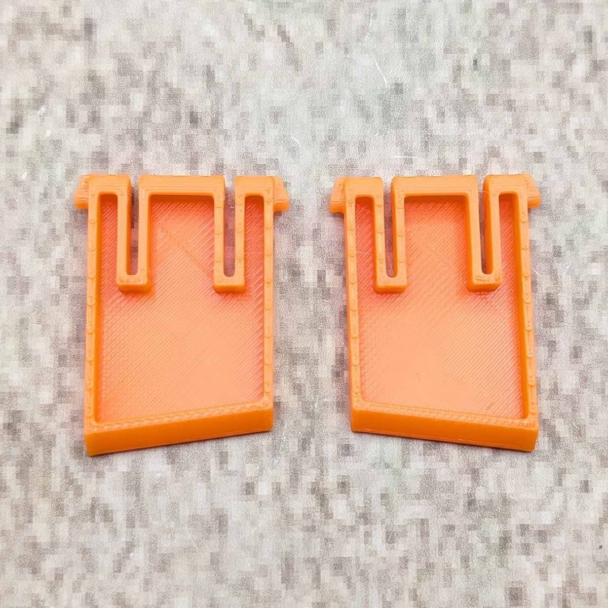 Toetsenbordvoetjes oranje 1 paar (2 stuks) compatibel met Logitech G213 toetsenbord reserveonderdeel toetsenbordstandaard keyboard voeten (oranje)