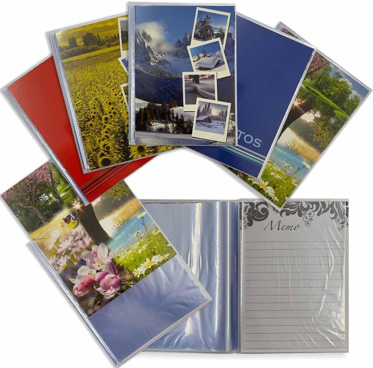 15 x 21 cm, 15 x 20 cm, transparante omslag, zacht en flexibel, nr. 10, voor 40 foto's, in totaal 400 foto's, perfect voor het bewaren van foto's, ansichtkaarten en herinneringen
