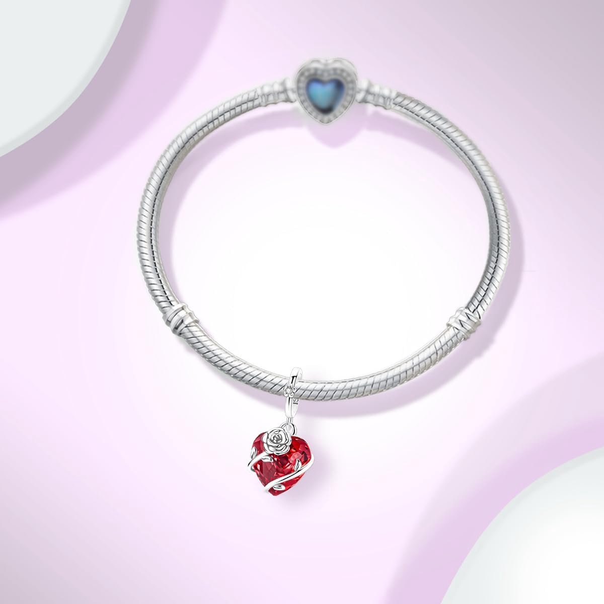 Bedels en kralen voor dames, 925 zilver, compatibel met Pandora Europese armbanden en halskettingen voor dames — cadeau in Sieraden - foto 2