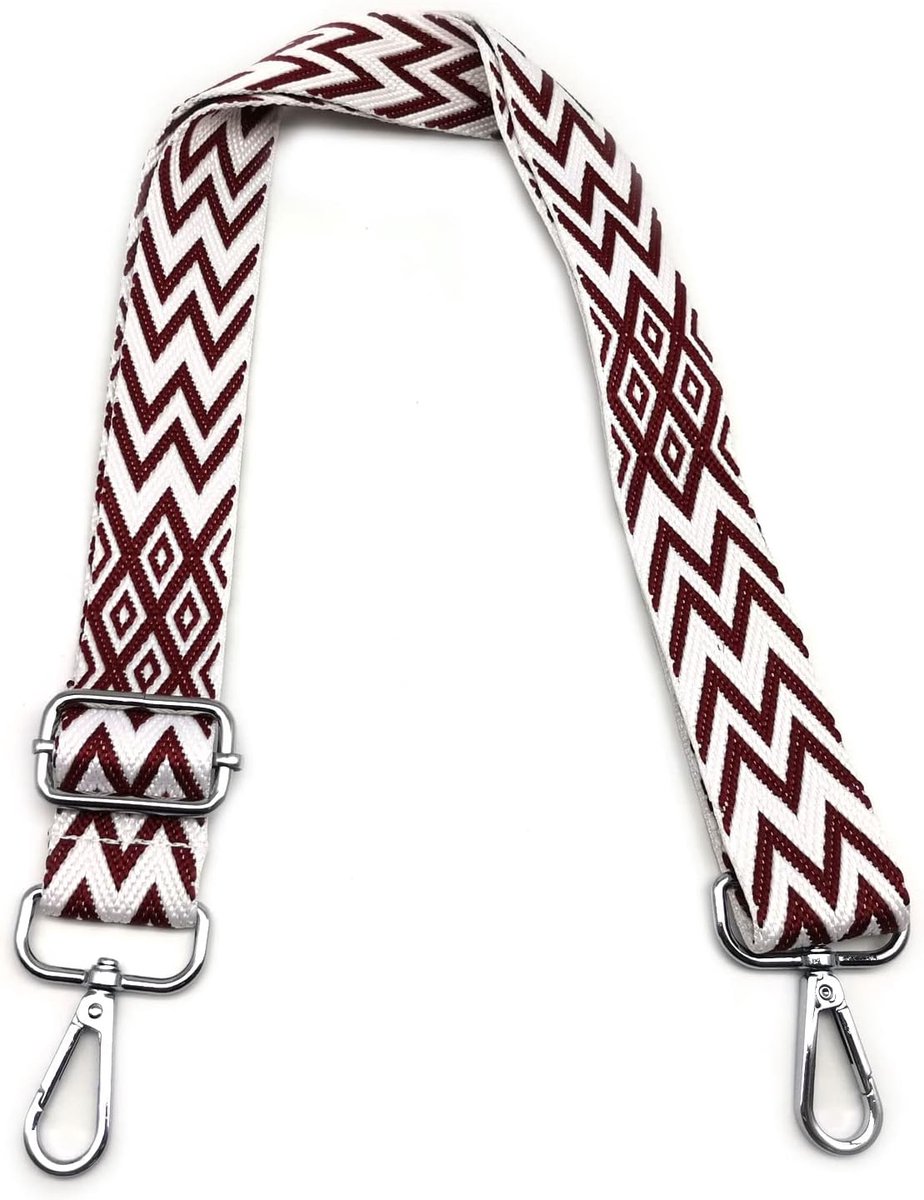 Tasriemen om te wisselen, kleurrijk, verstelbare schouderriem voor tassen, tasriem, brede schouderriem met karabijnhaak, zilver, 3,8 cm, schouderriem voor draagriem, tassen voor dames, tassen,