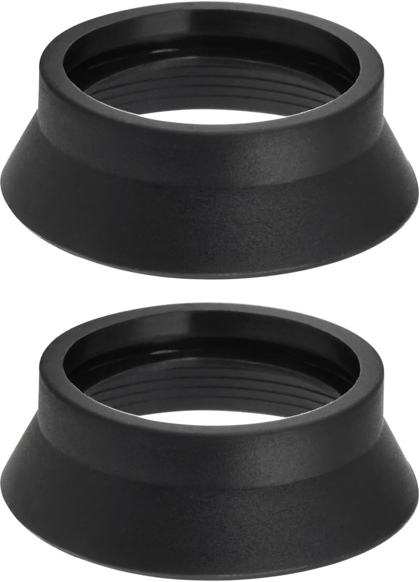 Dailygoods- Oogbeschermers Zacht Rubber - Oculair Bescherming - Verbeterde Kijkervaring - Buitendiameter 34 mm - Binnendiameter 30 mm - Compatibel met