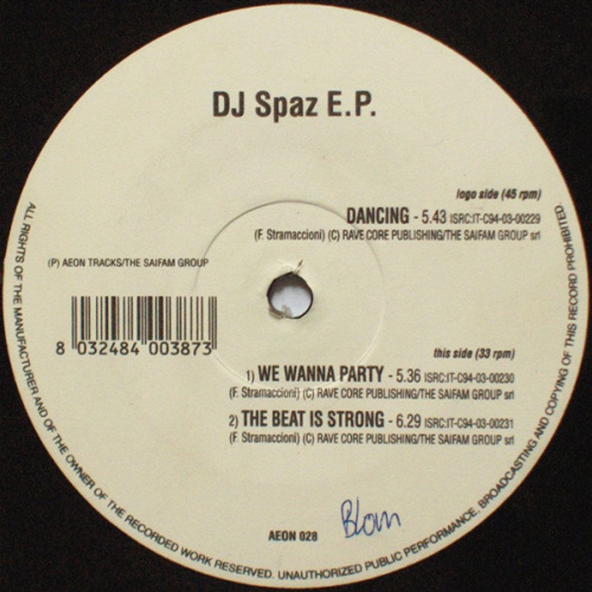 Dj Spaz - Dj Spaz E.p.