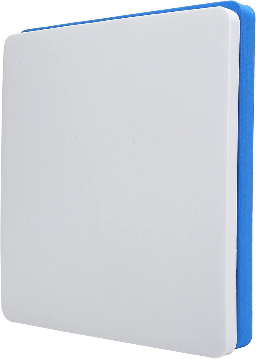 Cake Shaping Mat DIY Decoratie Tool Suiker Bloem Pad voor Kinderen Spelen - Blauw + Wit, 8x8 inch, 2 stuks, voor Gum Paste Cutouts