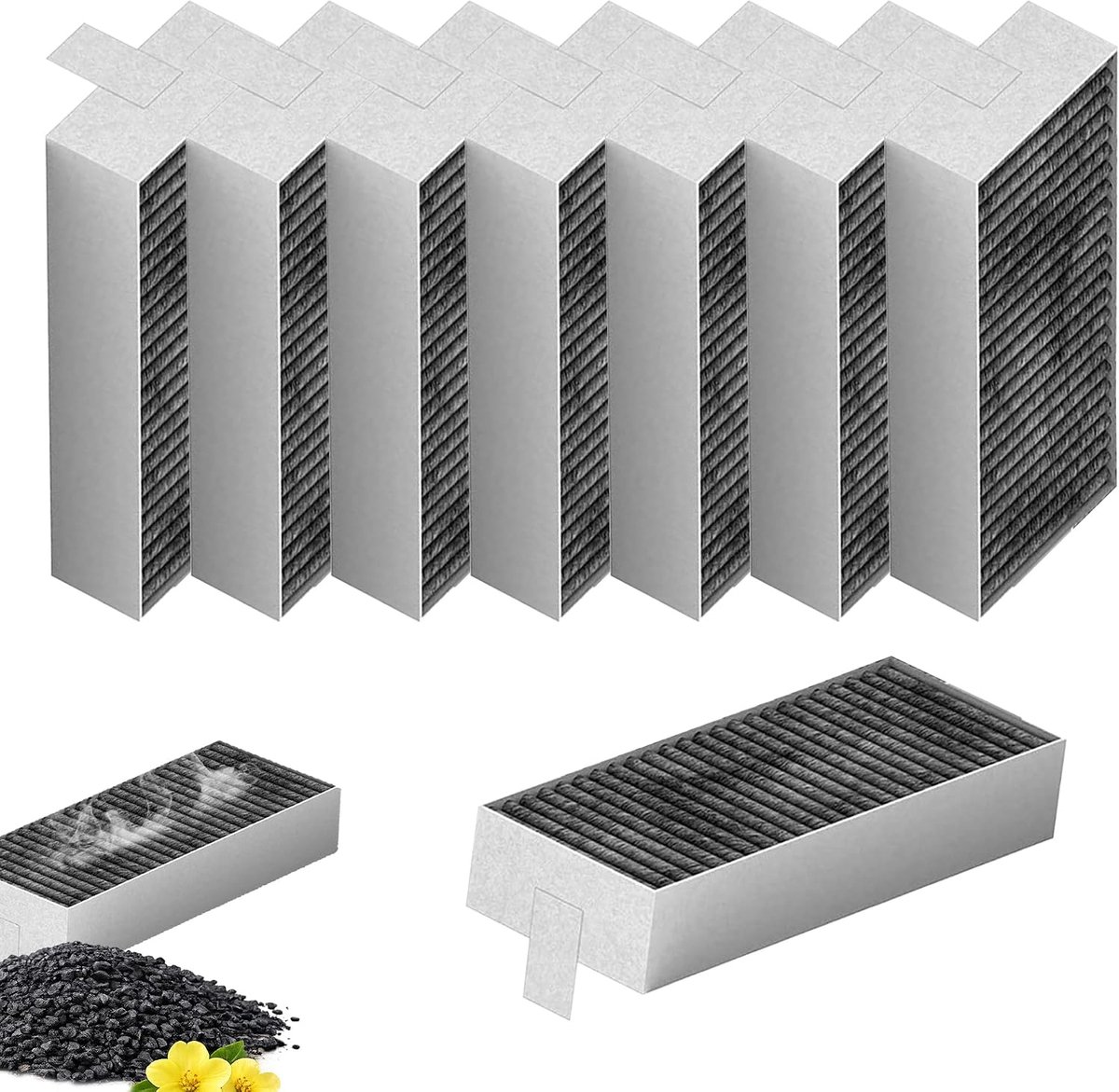 Filters voor Siemens HZ9VRCR0 17004796 / Gaggenau CA282111/Neff Z821VR0 17004806/Bosch HEZ9VRUD0 17004811/ Constructa CCZ9VRCRCR0 17006669, Umlufl. vervangingsfilter accessoires
