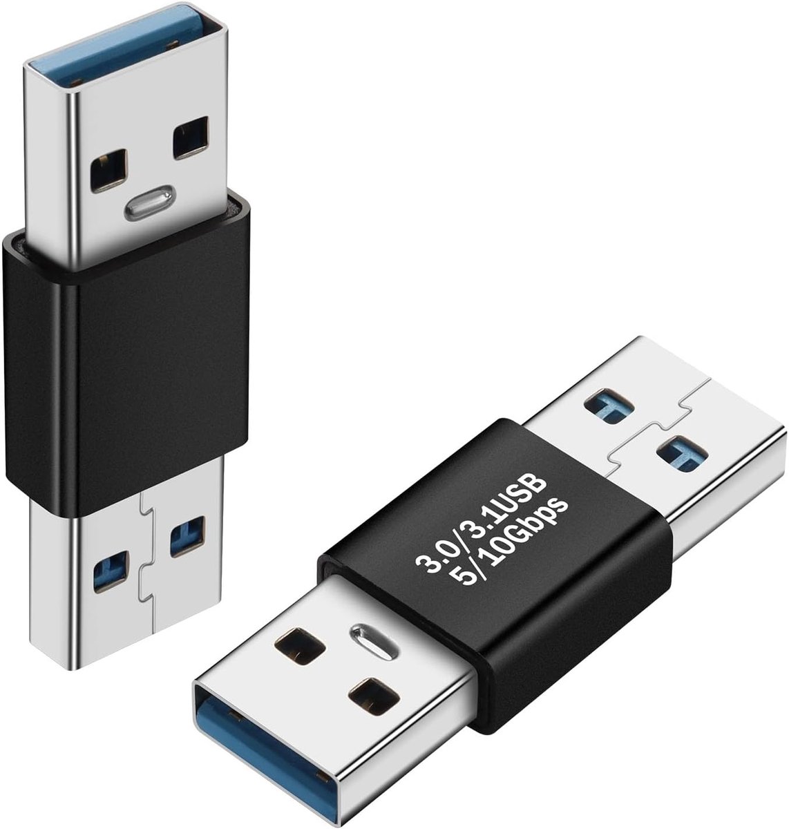USB 3.0 adapter 180 graden - aluminium - 5Gbps - voor verlenging - laptop