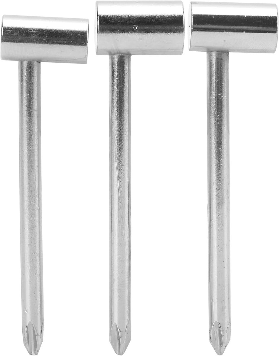 Gitaarhals afstelmoer 6.35MM+7MM+8MM - ijzer - slijtvast - voor elektrische gitaar