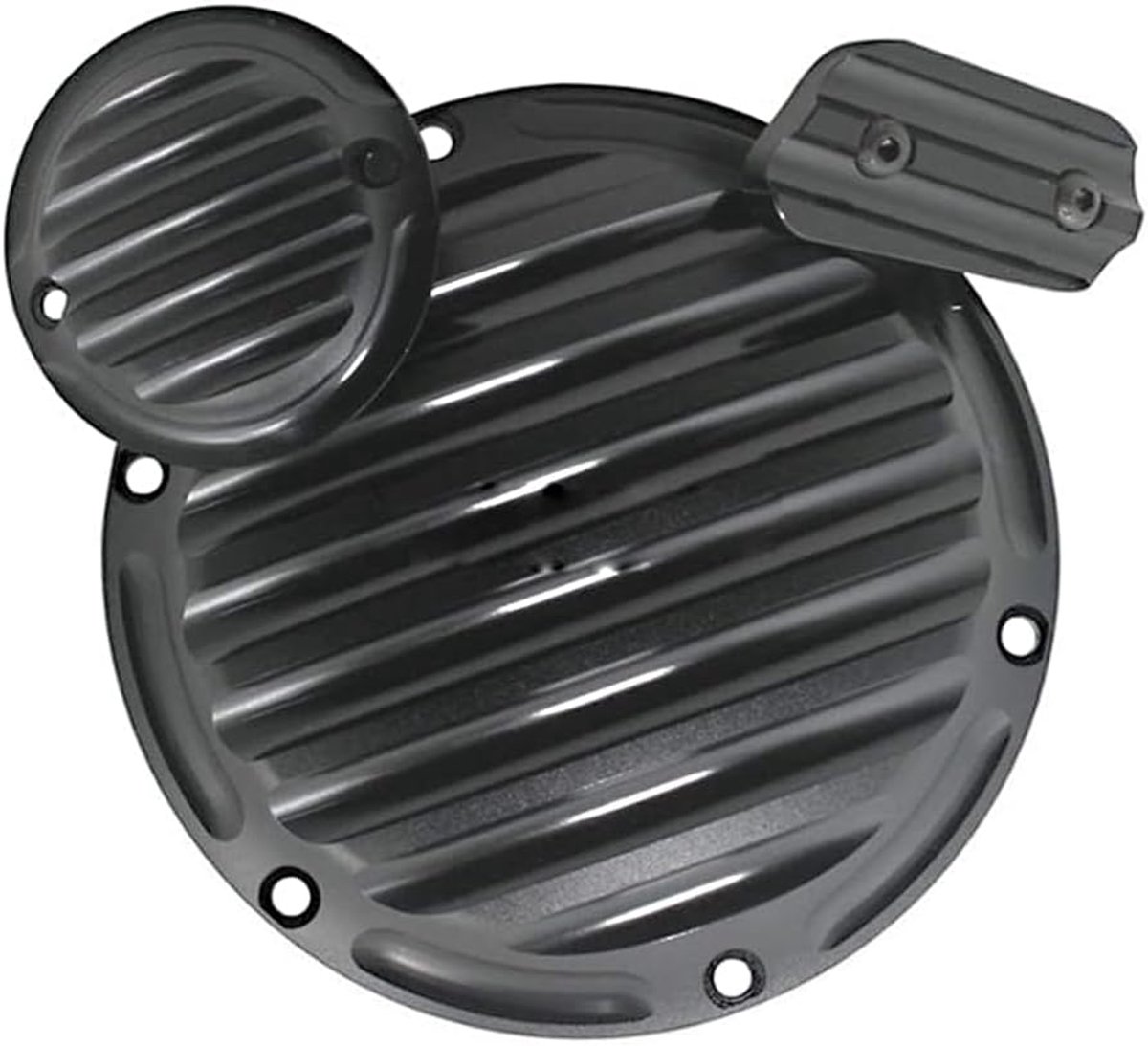 Derby Timer Deksel - Zwart - Geschikt voor Harley - Motorfiets Accessoire - Timing Timer Cover