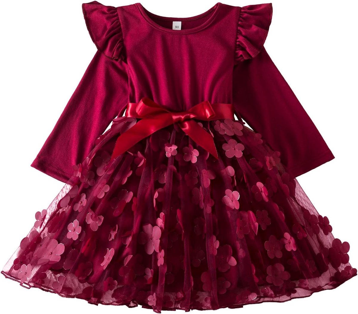Kleding voor peuters, meisjes, tutujurk, ruches, bloemen, sterrenhemel, jurk, zomer, party, prinses, zomerjurk