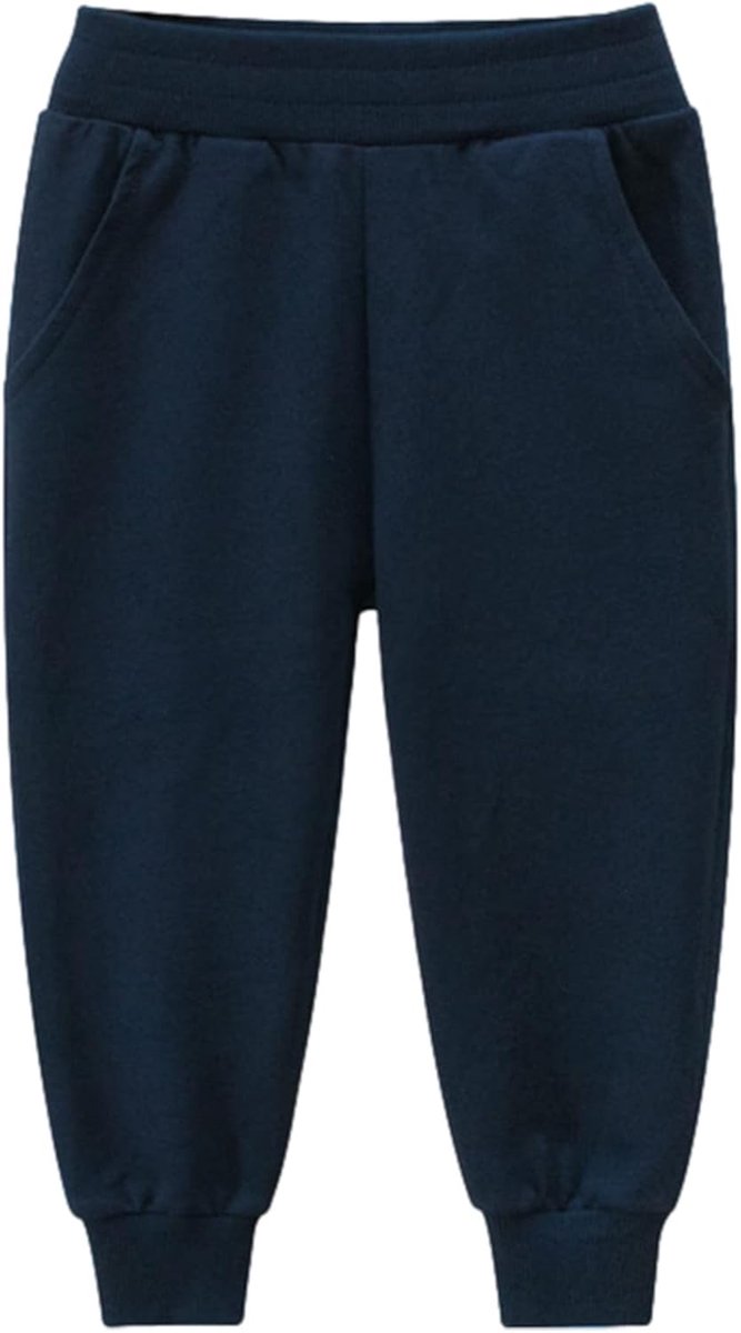 Katoen Sport Joggers Elastische Tailleband Kids Casual Play Lange Joggingbroek Broek