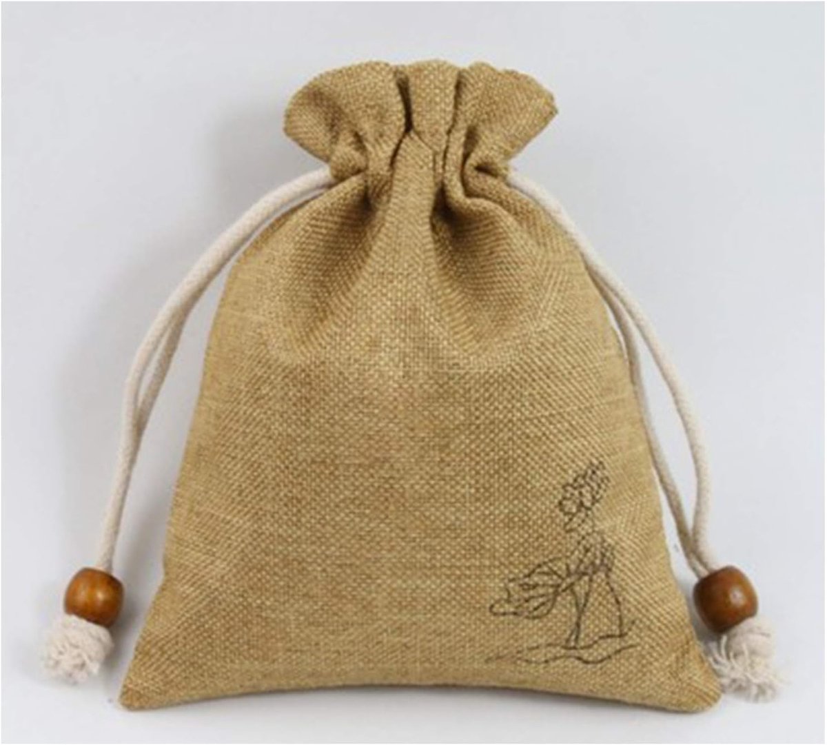 Jute tas, kerst adventskalender tas, vilt DIY Gift hessian tassen voor bruiloft feest verjaardag DIY Craft