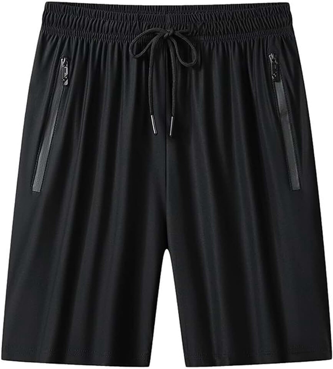 Sportshorts voor heren, sneldrogend, met zakken, strandshorts voor de zomer