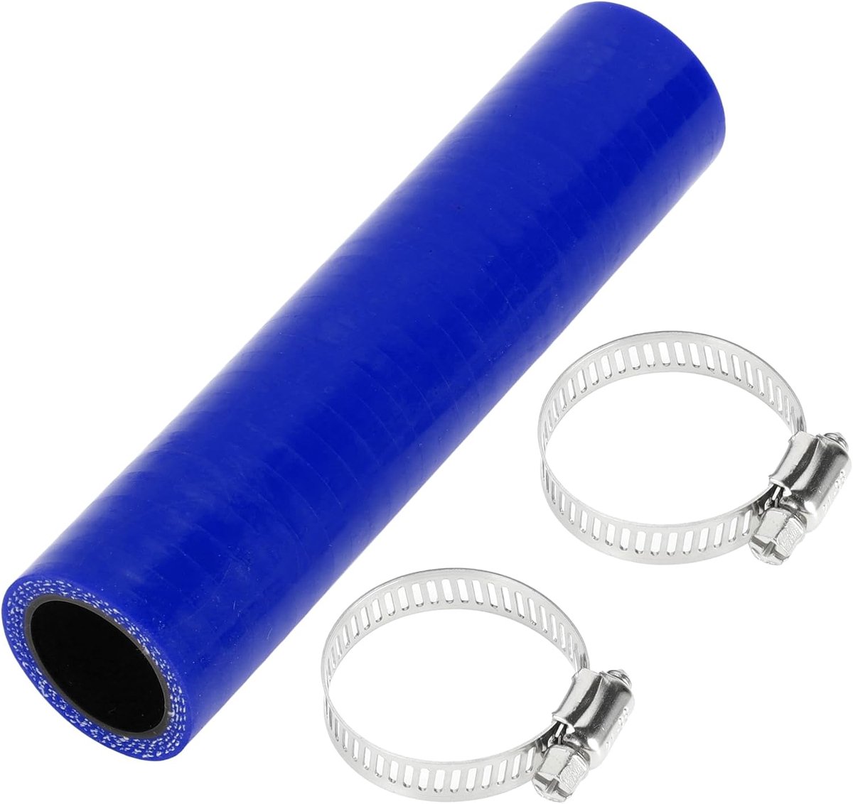 Dailygoods- Koppelstuk Siliconen Slang 150 mm - 4-Laags - Hoge Temperatuur - Koelslang - Dikte 5 mm - Maximale Druk 1Mpa - Siliconenslang