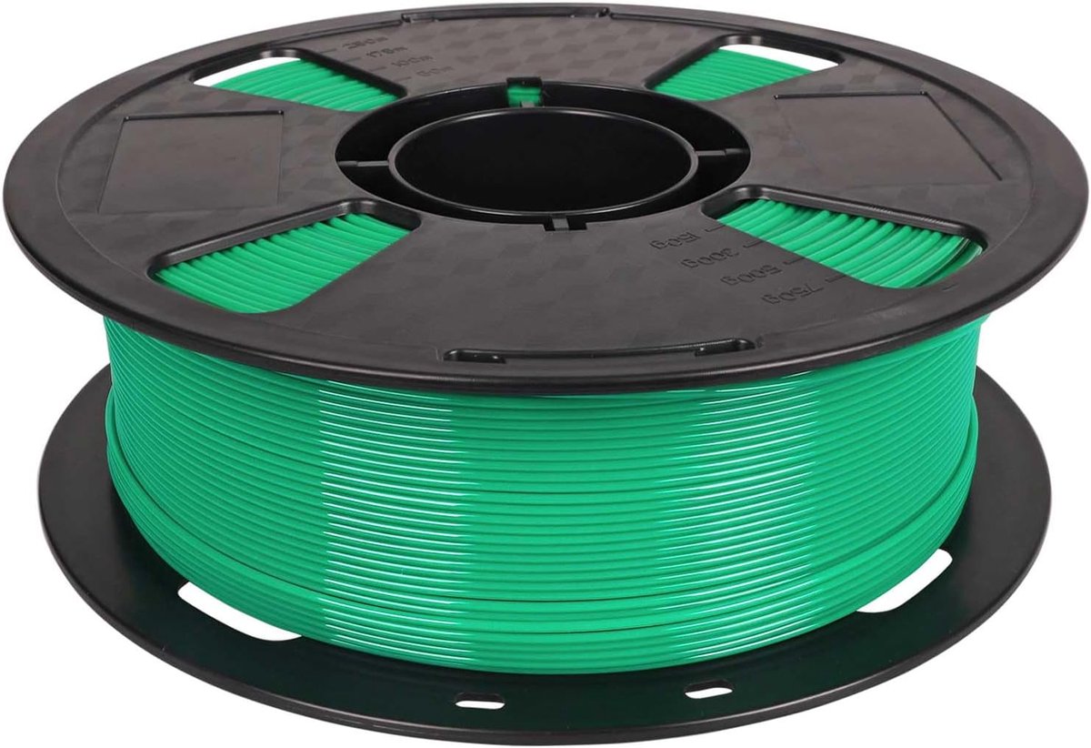Pro Filament Jade Groen 1,75 mm 1 KG 3D-printer filament 1 kg spoel 3D-printmaterialen geschikt voor de meeste FDM-printers, gemakkelijk af te drukken PETG groene kleur