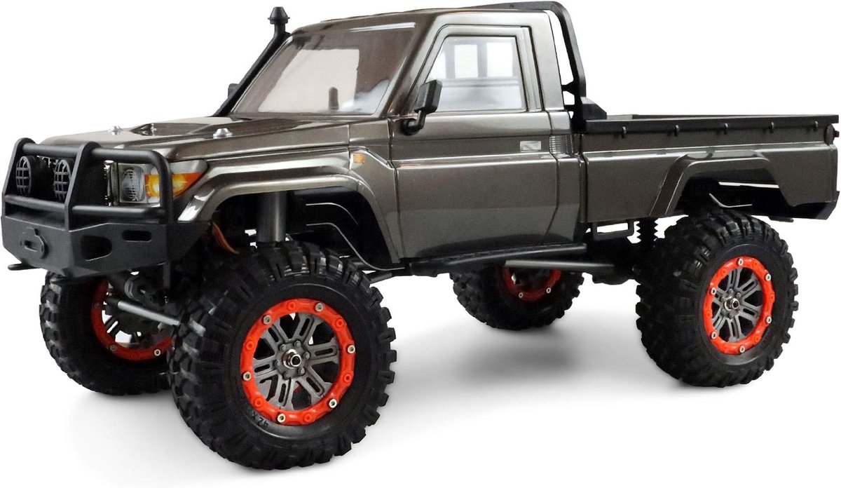 AMXRock RCX10B Scale Crawler Pick-Up 1:10 RTR grijs RC op afstand bestuurd