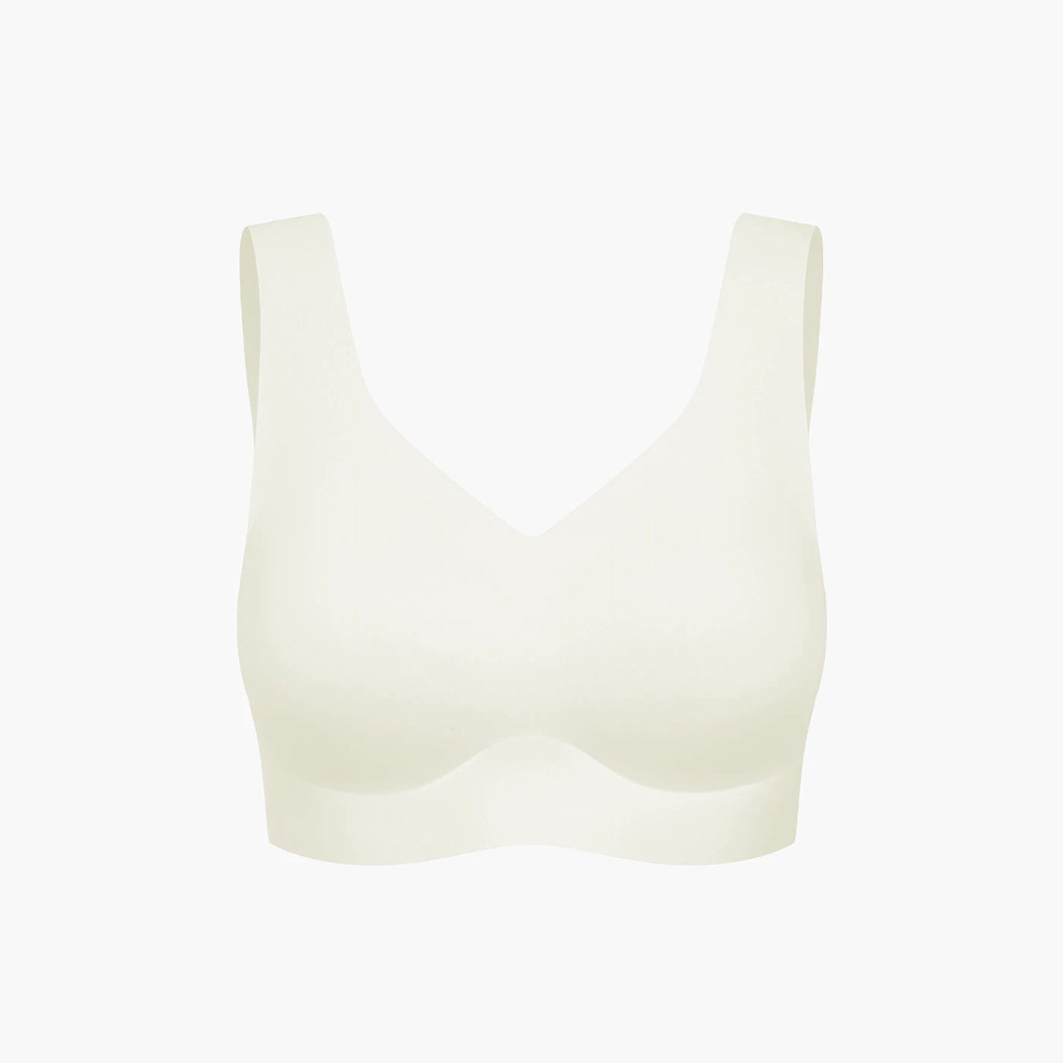 cfab Comfort Minimizer Rugondersteunende BH - Ecru - XL - BH Zonder Beugel Voorgevormd - Ondergoed - Naadlos
