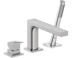KLUDI-DECUS Badvul- en douche-EHM - 3-gats montage Chroom, 544480575