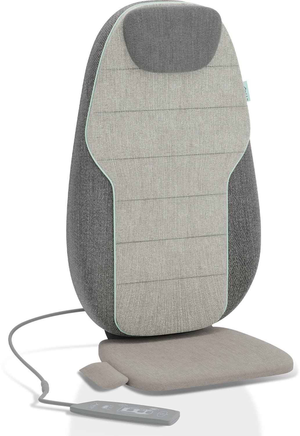 Bol.com Atlas - ZEN - Shiatsu Massagestoel voor ontspanning - rug - met SiliComfort gel - met kalmerende warmte en aromatherapie... aanbieding
