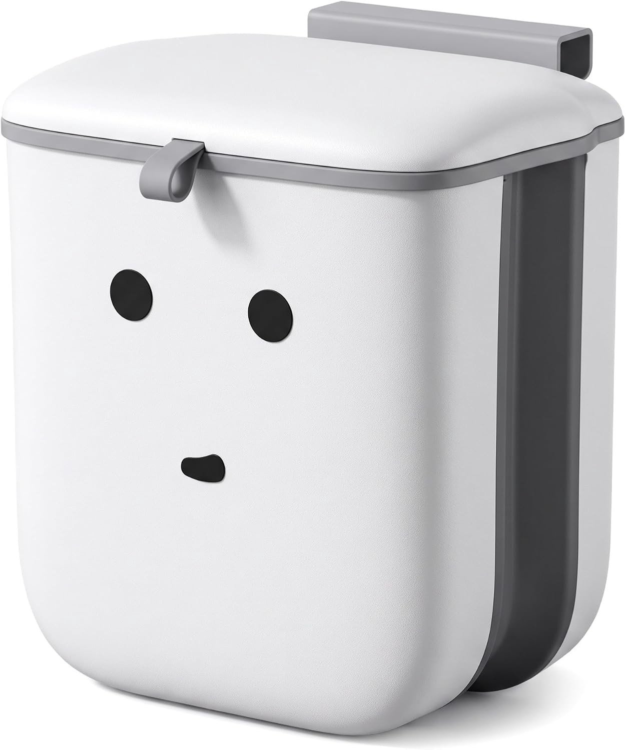 Afvalemmer - Zwart - 30 L - Kunststof - Voor de Keuken