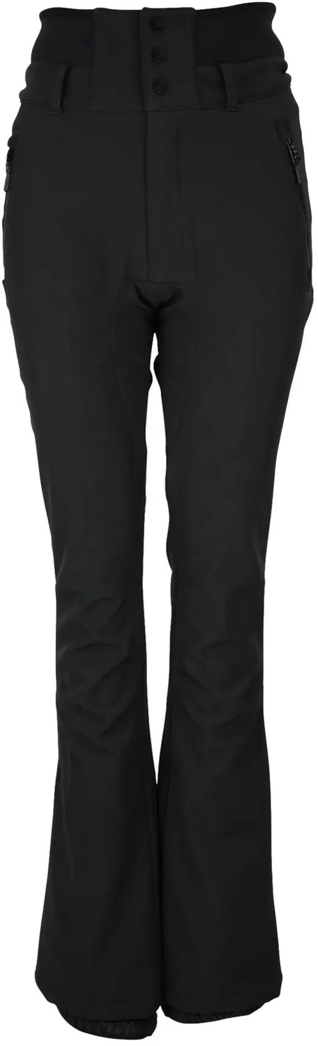 Dames softshell skibroek Peak Mountain Adora Zwart