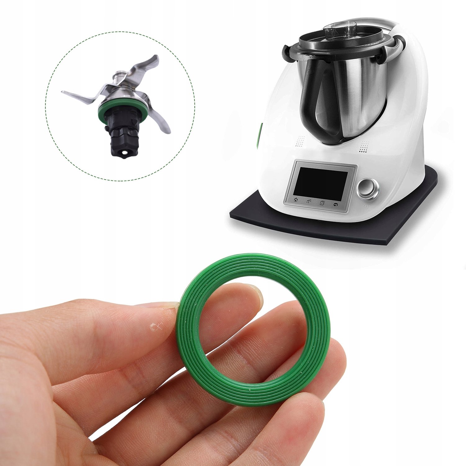 Siliconen Blenderring voor Thermomix TM5/TM6 - 5 Stuks