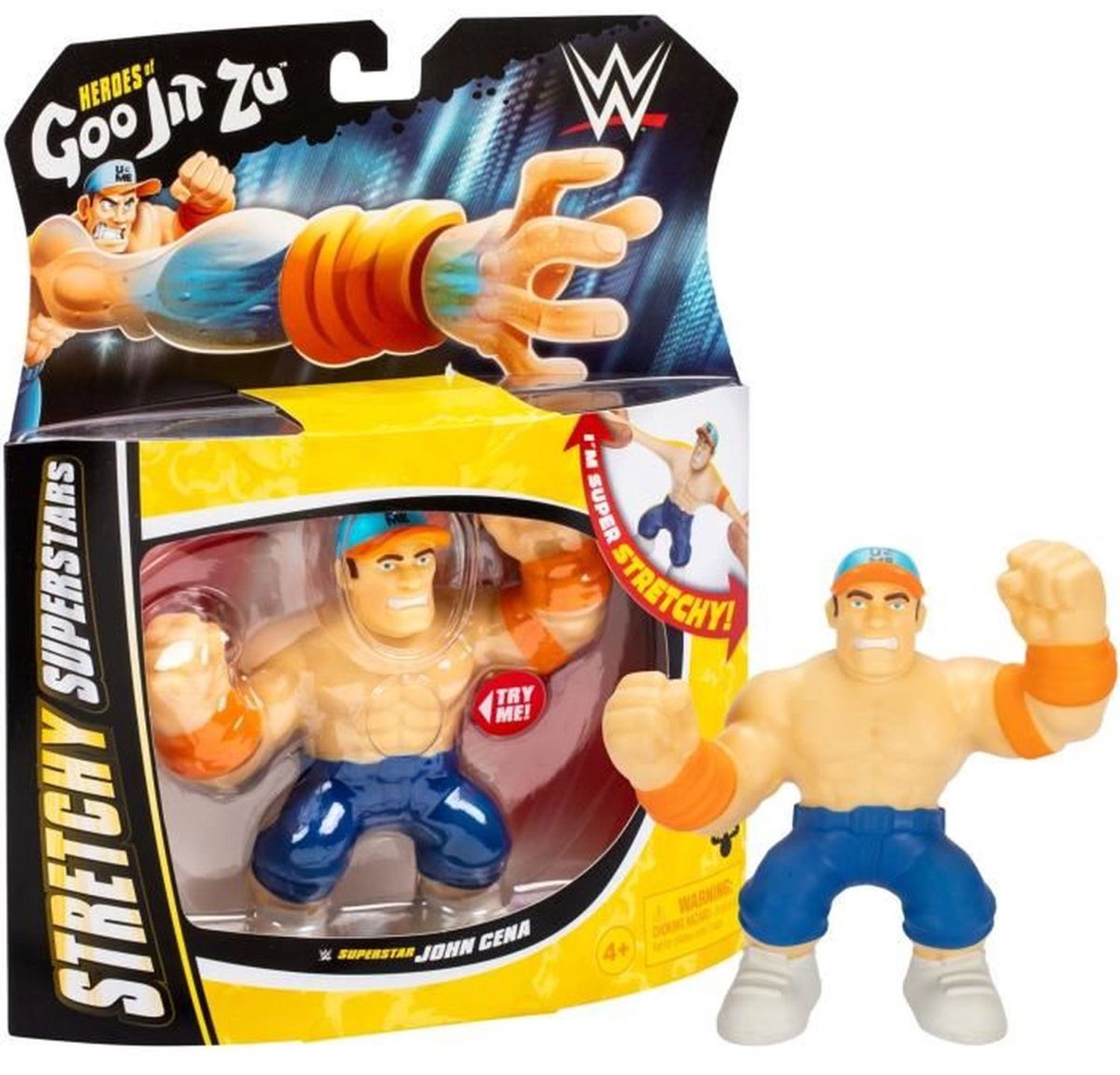 Heroes of Goo Jit Zu – John Cena – Figurine – Stretch tot 3x