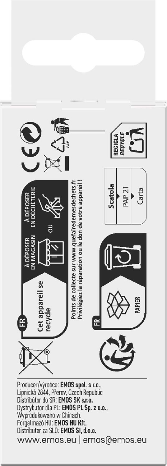 EMOS Reserveknop voor bedrade deurbellen P57101, P57102, P57000T — afbeelding 4