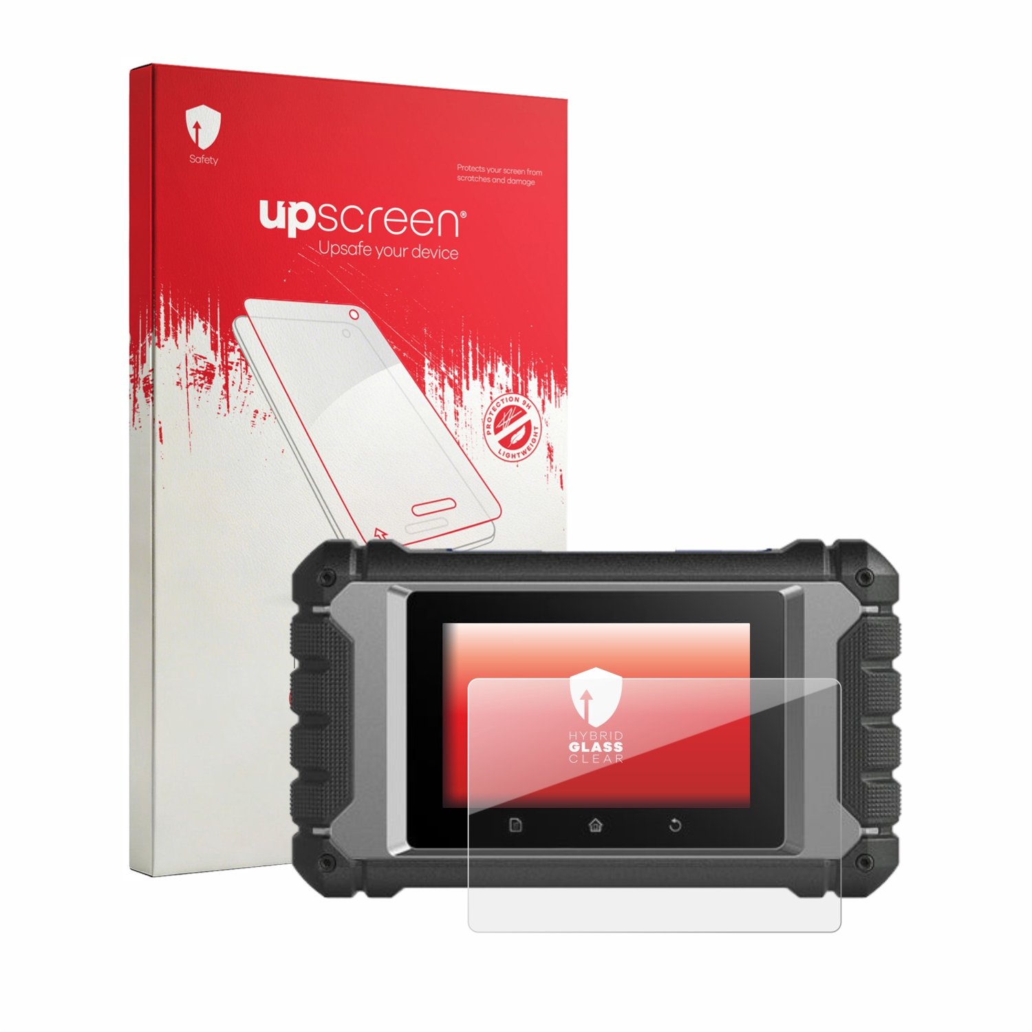 upscreen - Screenprotector voor Topdon ArtiDiag EU - Folie Beschermfolie Beschermglas transparant