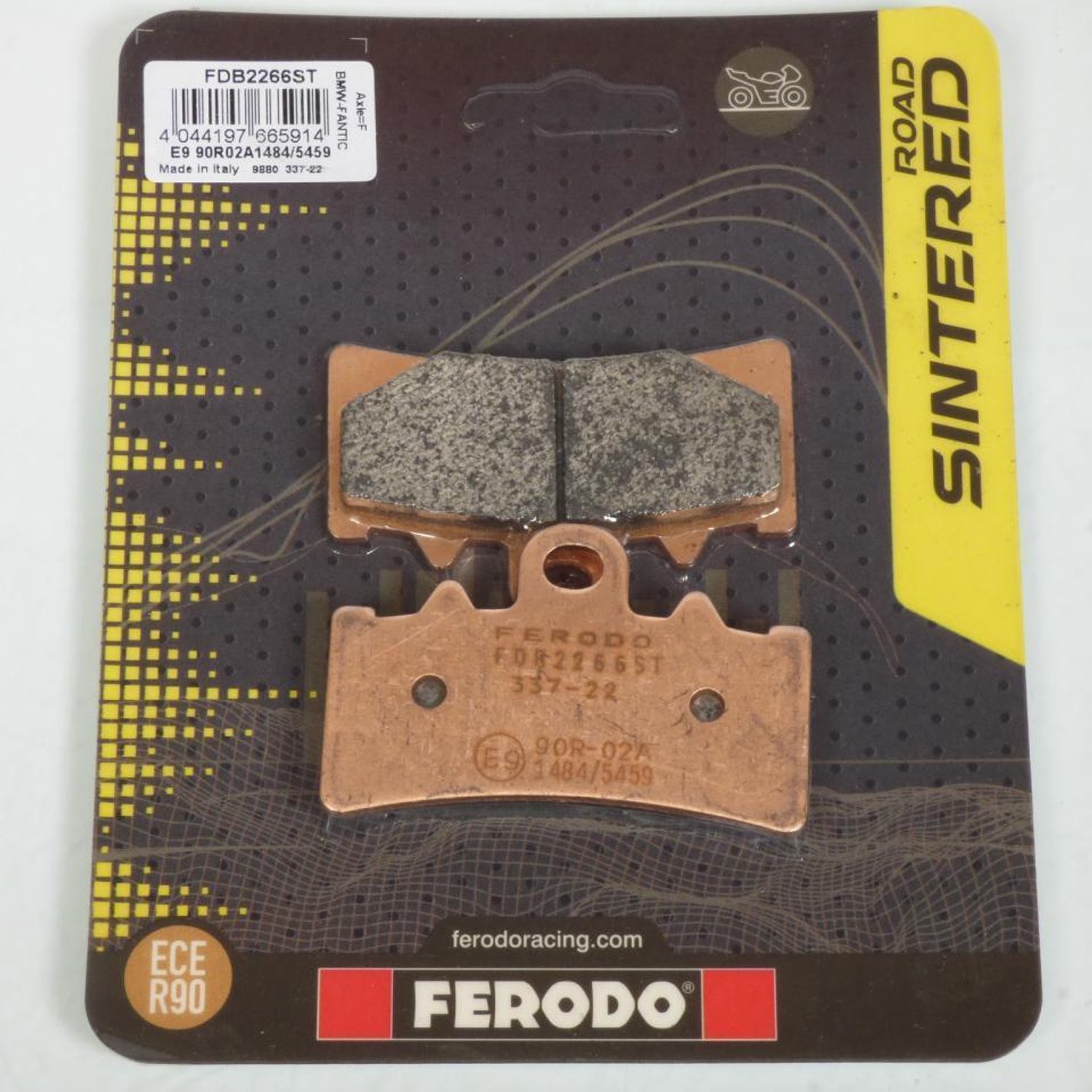 Remblokken Ferodo voor Motor 294 400 27461 2024 tot 2025 vooraan Nieuw