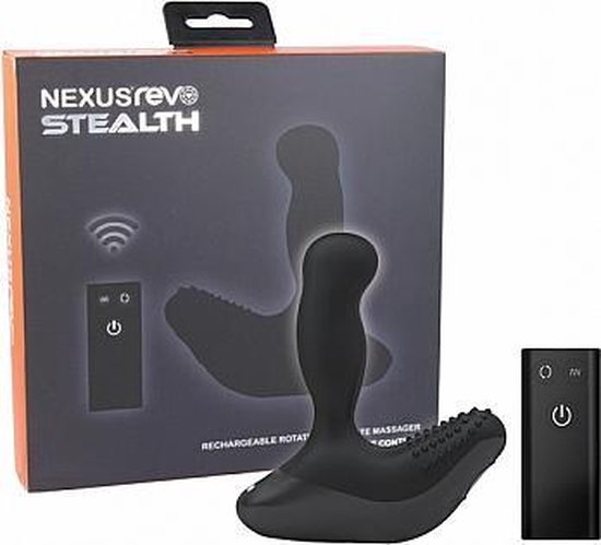 Nexus Revo Stealth Prostaat Massager - Zwart