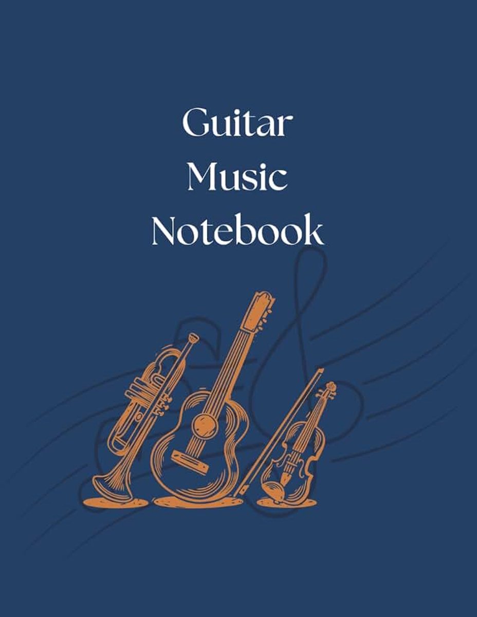 Guitar Music Notebook