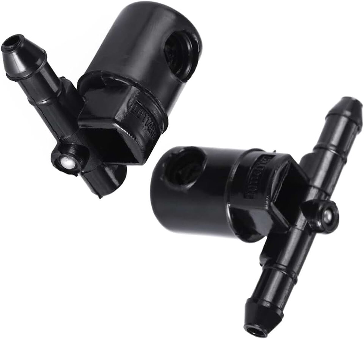 Opel,Voor Astra G H,Voor Zafira A B,Voor Corsa D 2 stuks Mist Fan Spray type Uitloop Voorruit Ruitenwisser Wasmachine Jet Nozzles 12782508 12782509