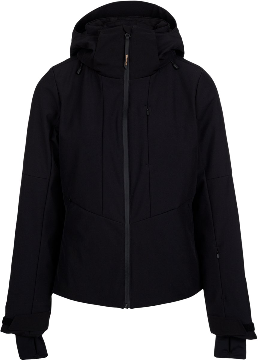 Brunotti Jana Skijas Dames – Ski Jas Wintersport Waterdicht Ademend Skipashouder Zwart