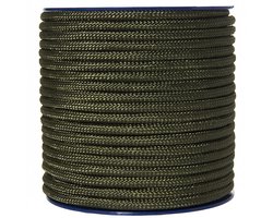 Touw op rol 7 mm Groen