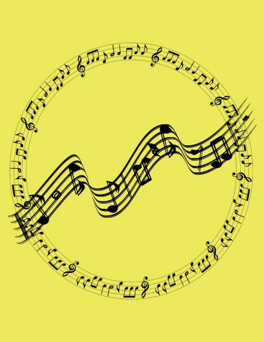Pages For Music Manuscript: Music Composition Blank Book, 8.5 x 11 inches 100 pages