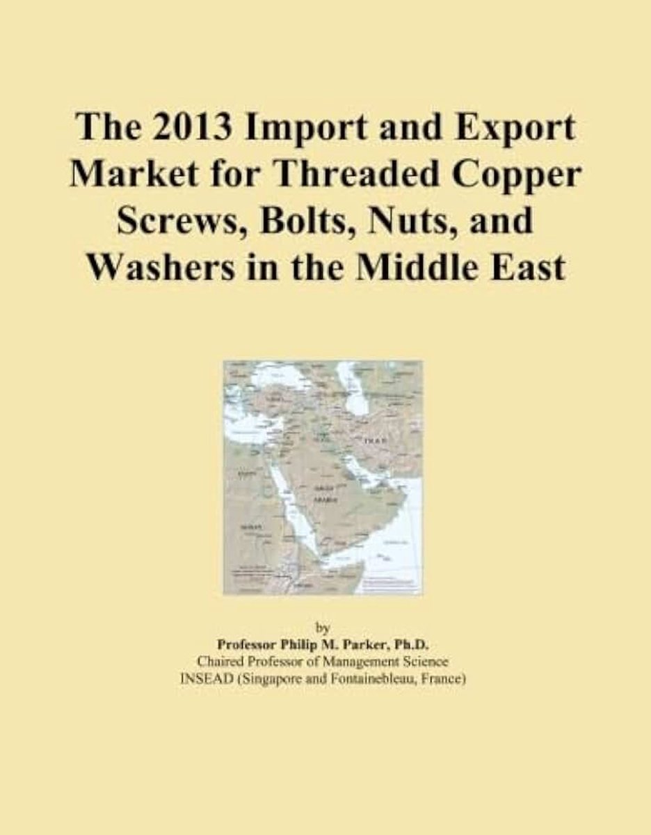 Threaded Copper Screws, Bolts, Nuts, and Washers in the Middle East