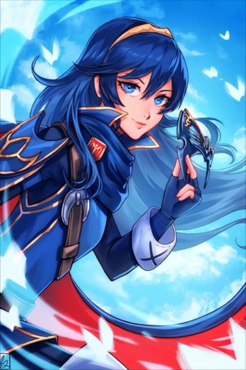 Lucina - Fire Emblem Wide Ruled, 6x9, 100 Pages | Best gift for game lovers, Perfect present for Fire Emblem fans (Composition Notebooks)