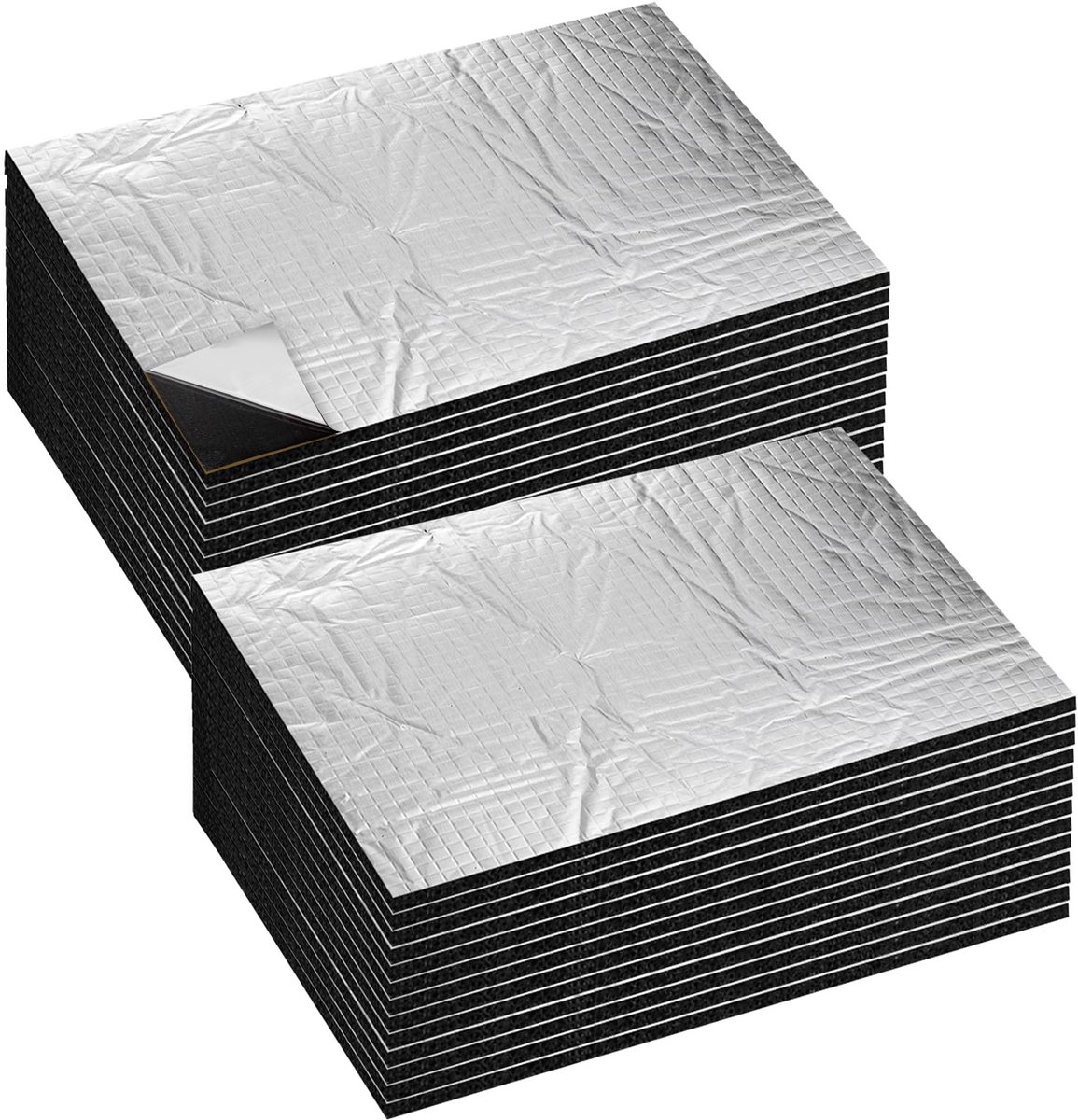 Isolatiemat voor auto 250*180mm, geluidsbeschermingsmat Isolatiemat 5mm, Zelfklevende mat, Geluidsisolatiemat zelfklevend voor auto, Geluidsbeschermingsmat Isolatiemat, Vochtbestendig