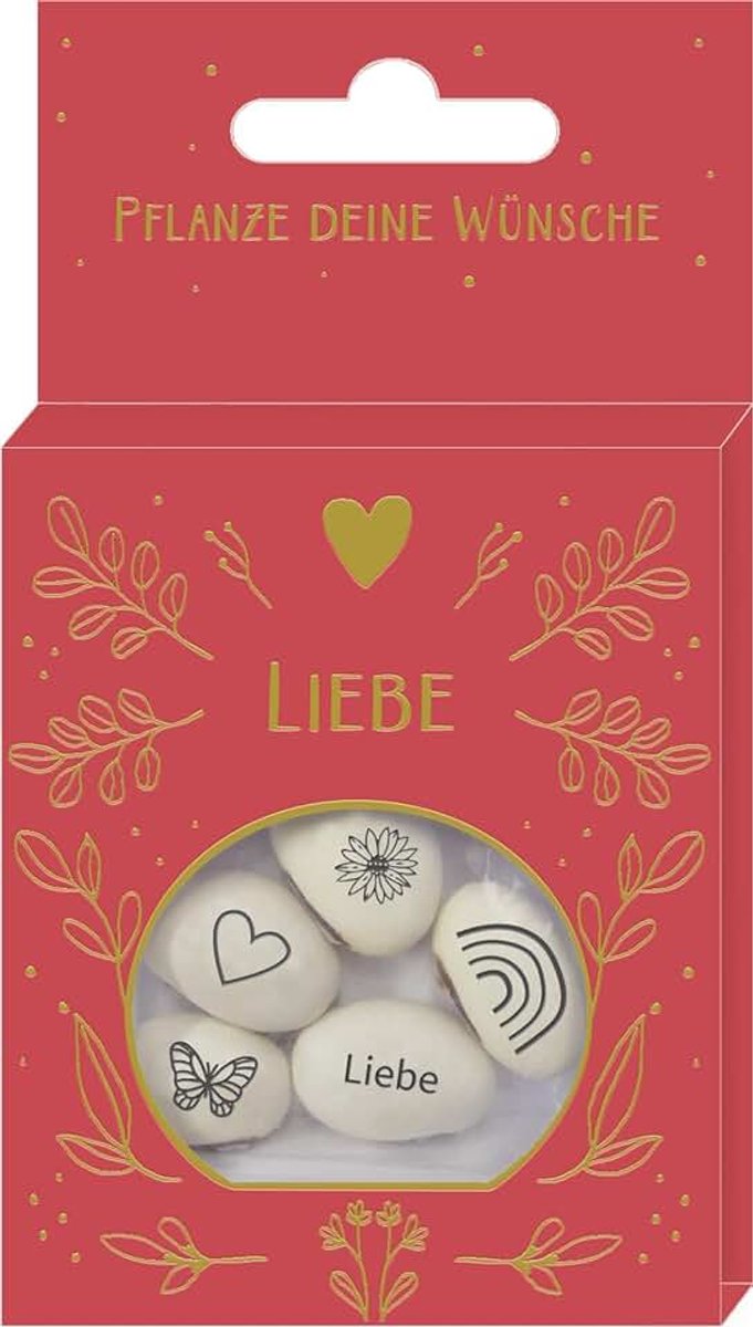 Wünsche: Glücksbohnen mit Botschaft - Liebe