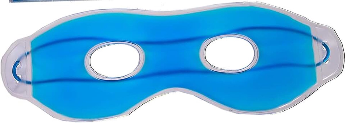 Mask with Gel Cooling Glasses Sleep Relaxation Glasses Spa Treatment Puffy Eyes Dark Circles Insomnia Migraines Headaches (Blue 1)