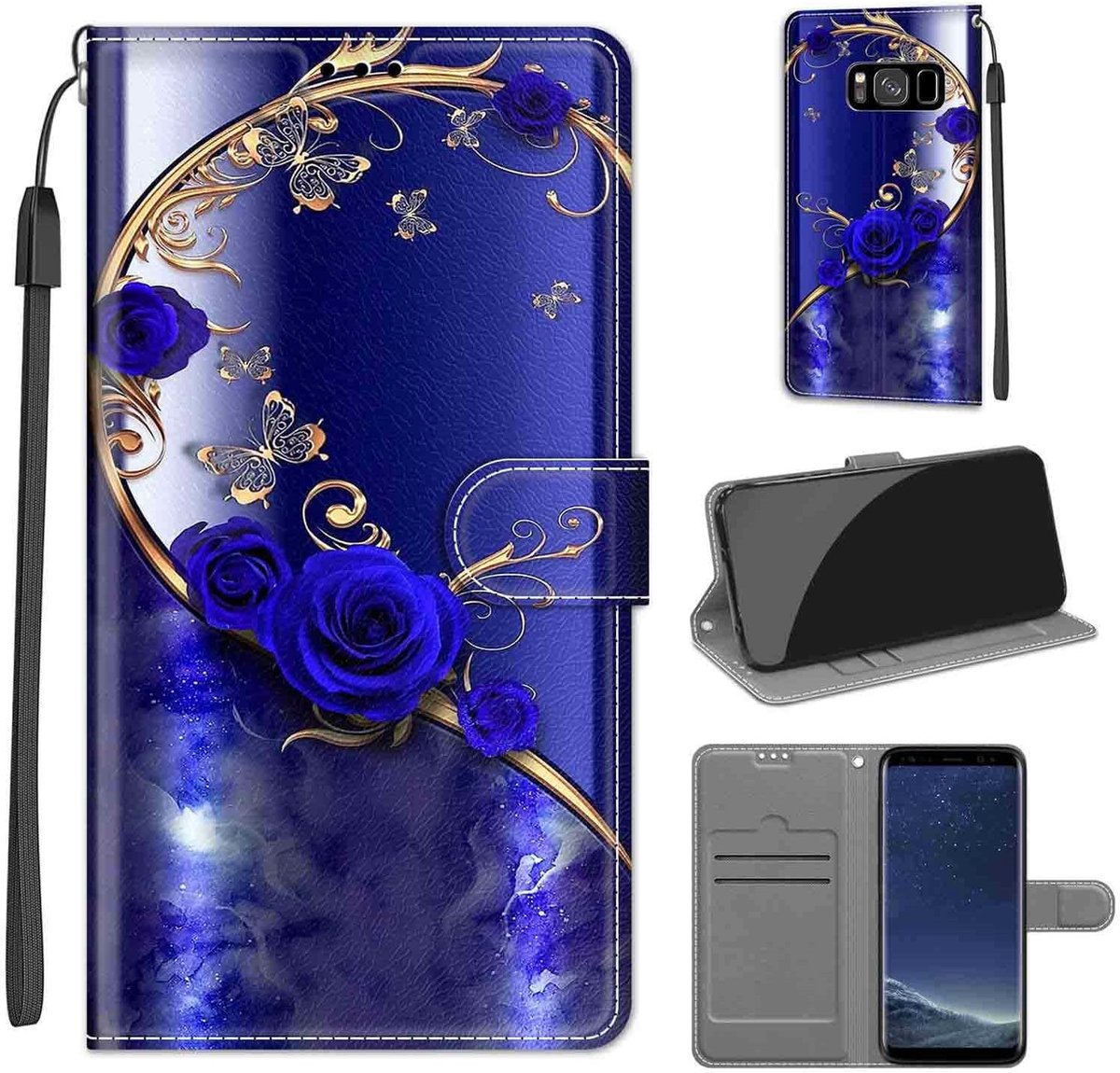 Hoes voor Samsung Galaxy S8, vlinder