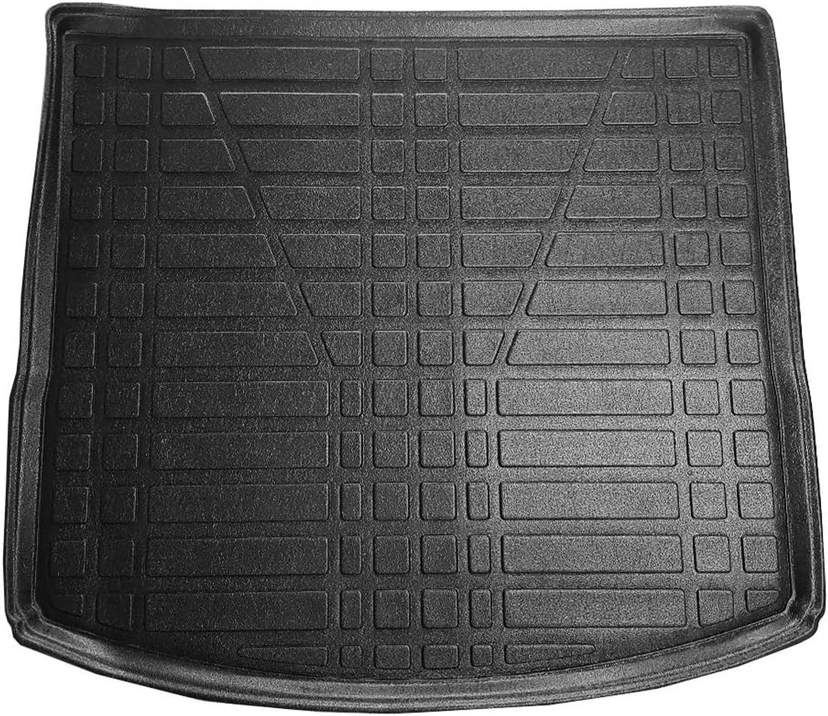 Tuning Kofferbakmat voor Ford Focus 4 ESTATE 2015-2018 Achter Bagageruimte ZWART
