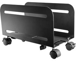 SpeaKa Professional SP-PCS-150 SP-9009204 PC-houder Bodem, Staand Zwart Belastbaar tot: 10 kg