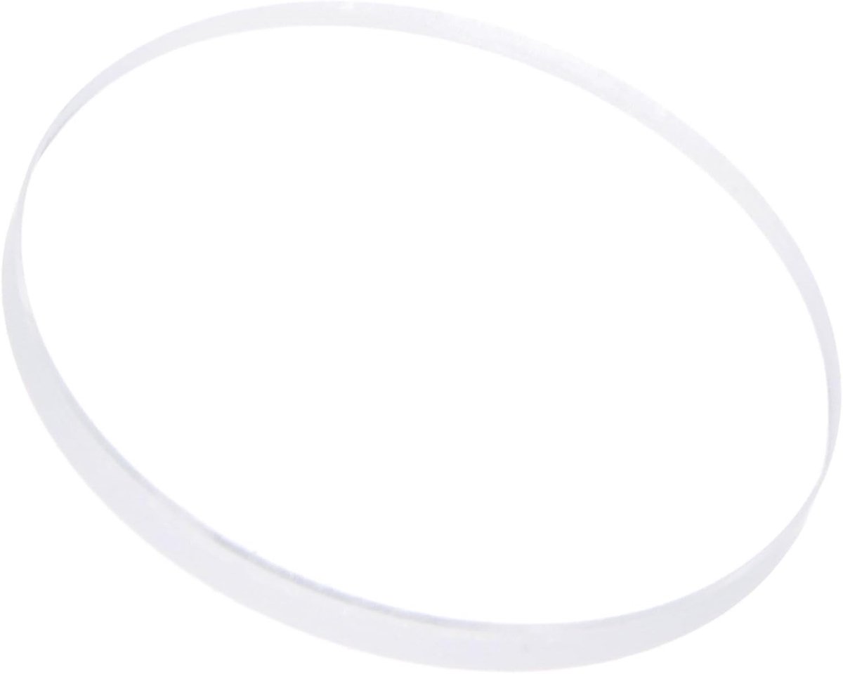 Vervangend vlak horlogeglas, mineraal kristal lens, 40mm x 2.5mm, reparatieonderdelen voor horlogemakers, transparant en duurzaam