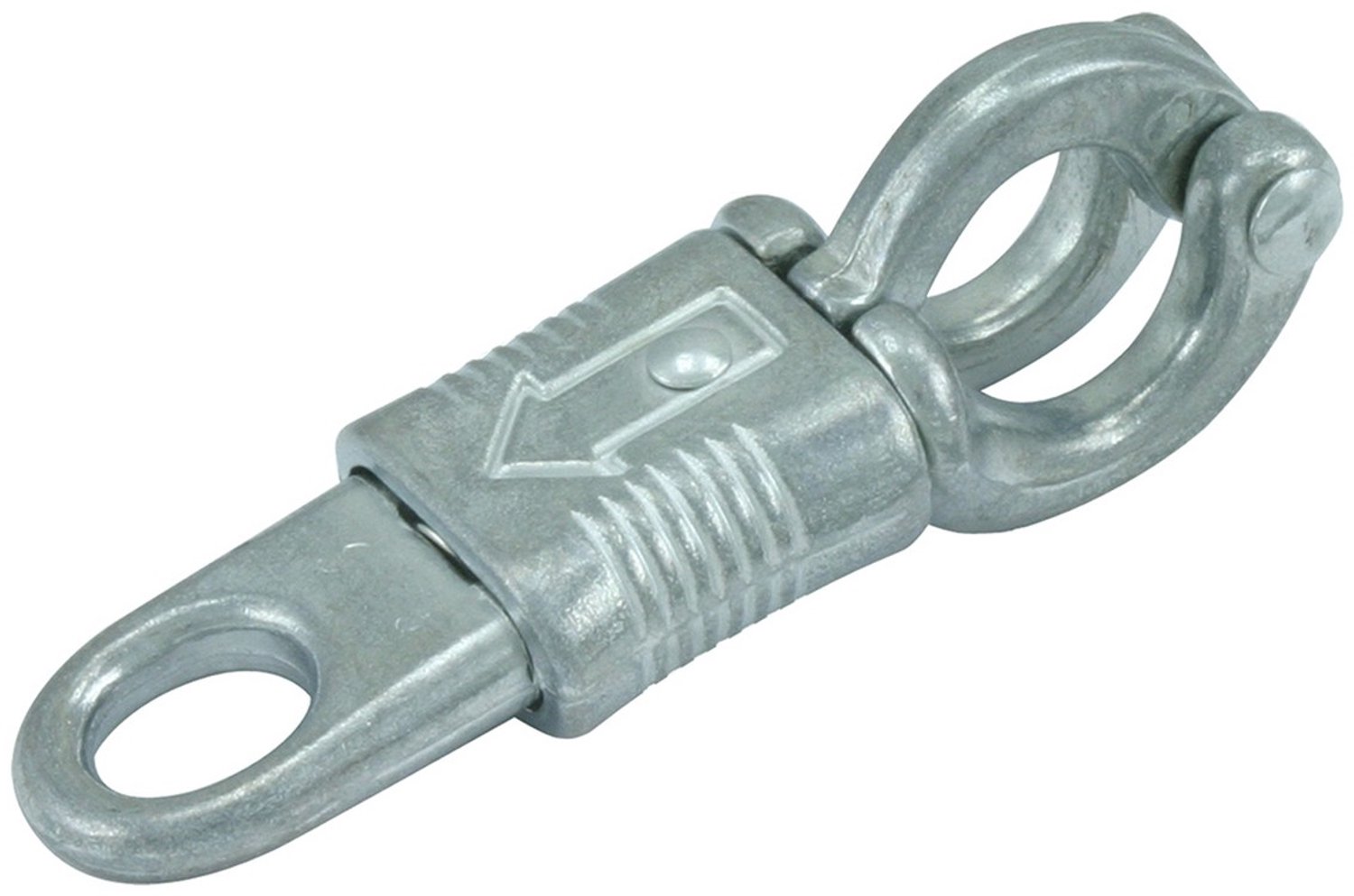 Starx Paniekhaak Vernikkeld Staal - 100 mm - Snel Te Openen Haakverbinding - Geschikt Voor Touw En Ketting - Inclusief Blisterverpakking - 136 Gram - Grijs - 2 Jaar Garantie