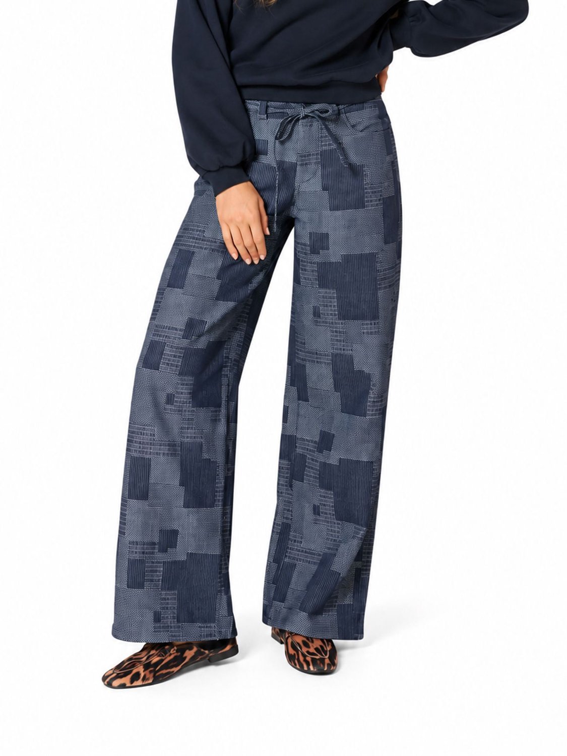 Pant Inoa - Denim Patchwork