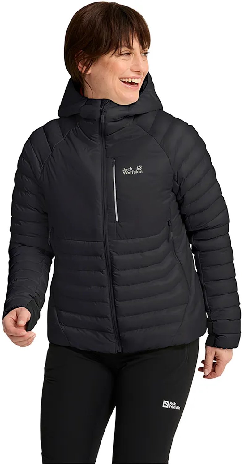 Jack Wolfskin Routeburn Pro 2 Ins Jas Vrouw Zwart