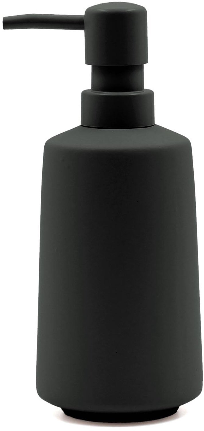 Douceur d'intérieur - Eénkleurige keramische dispenser, CERALIA - zwart